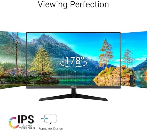 ASUS 27  4K Eye Care Monitor  VY27UQ    UHD  3840 x 2160   IPS  HDR10  Adaptive Sync  Eye Care Plus  Display Port  HDMI  Speaker  DisplayWidget  Blue Light Filter  Flicker Free  3yr Warranty