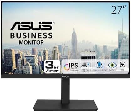 ASUS 31 5  4K HDR Eye Care Monitor  VP327Q    UHD  3840 x 2160   99  sRGB  HDR 10  Adaptive Sync  Speakers  DisplayPort  HDMI  Flicker Free  Blue Light Filter  VESA Mountable Black