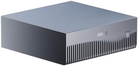 ASUS Ascent GX10 AI Supercomputer  NVIDIA GB10 Superchip  128GB LPDDR5x  1TB PCIe Gen4 NVMe SSD  Wi Fi 7 & BT5 4  DGX OS  Agentic AI Ready  Supports OpenClaw  NemoClaw  Gray Stackable Metal Chassis