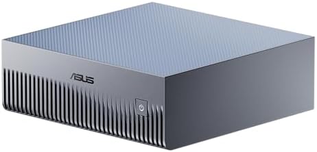 ASUS Ascent GX10 AI Supercomputer  NVIDIA GB10 Superchip  128GB LPDDR5x  1TB PCIe Gen4 NVMe SSD  Wi Fi 7 & BT5 4  DGX OS  Agentic AI Ready  Supports OpenClaw  NemoClaw  Gray Stackable Metal Chassis