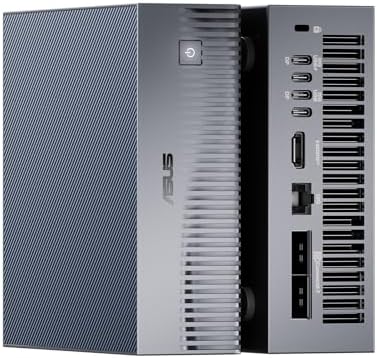 ASUS Ascent GX10 Personal AI Supercomputer with NVIDIA GB10 Superchip  128GB LPDDR5x RAM  1TB PCIe G4x4 NVMe SSD  Wi Fi 7 & BT5 4  DGX OS  and Gray Anodized Metal Chassis with Stackable Magnetic Feet