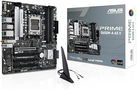 ASUS B650E MAX Gaming WiFi W   AMD B650 AM5 ATX Motherboard  White PCB  DDR5  PCIe 5 0  3X M 2  Wi Fi 6E  2 5Gb LAN  USB 10Gbps Type C  DisplayPort  HDMI   BIOS Flashback   Aura Sync  Advanced AI PC