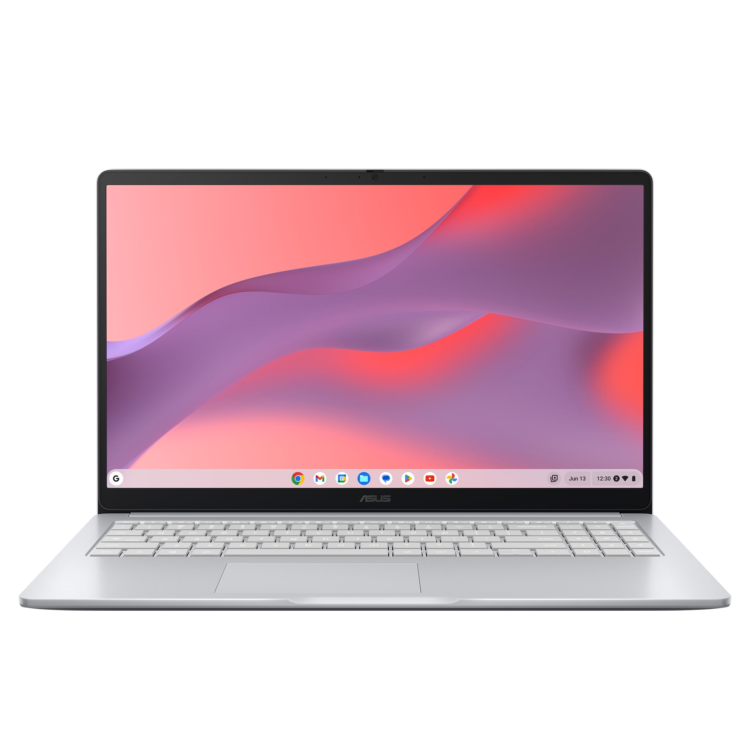 ASUS CX15 15 6 inch FHD IPS Chromebook Laptop Intel Celeron N4500 4GB RAM 128GB eMMC Pure Gray