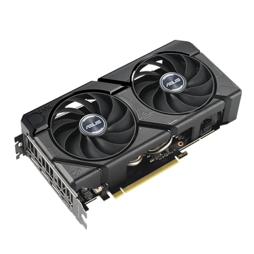 ASUS Dual GeForce RTX  4060 EVO OC Edition 8GB GDDR6  PCIe 4 0  8GB GDDR6  DLSS 3  HDMI 2 1a  DisplayPort 1 4a  Axial tech Fan Design  0dB Technology  Dual BIOS  Auto Extreme Technology  and More 