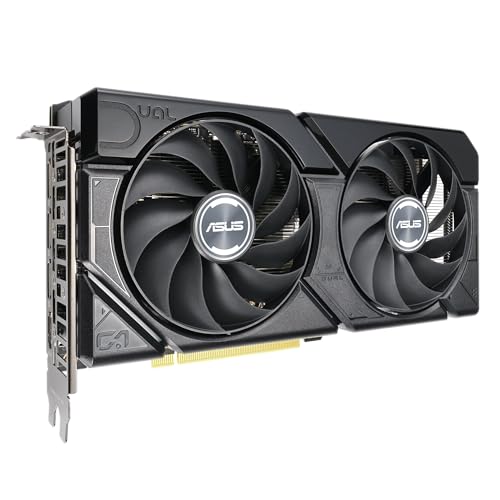 ASUS Dual GeForce RTX  4060 EVO OC Edition 8GB GDDR6  PCIe 4 0  8GB GDDR6  DLSS 3  HDMI 2 1a  DisplayPort 1 4a  Axial tech Fan Design  0dB Technology  Dual BIOS  Auto Extreme Technology  and More 