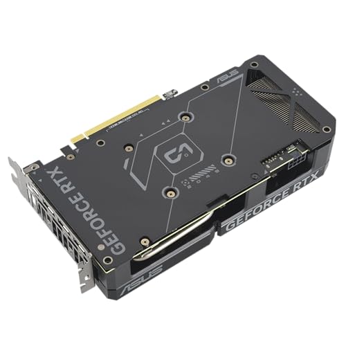 ASUS Dual GeForce RTX 4060 Ti EVO OC Edition 8GB GDDR6 PCIe 4 0 8GB GDDR6 DLSS 3 HDMI 2 1a DisplayPort 1 4a Axial tech fan design 0dB technology Protective Backplate Auto Extreme Technology