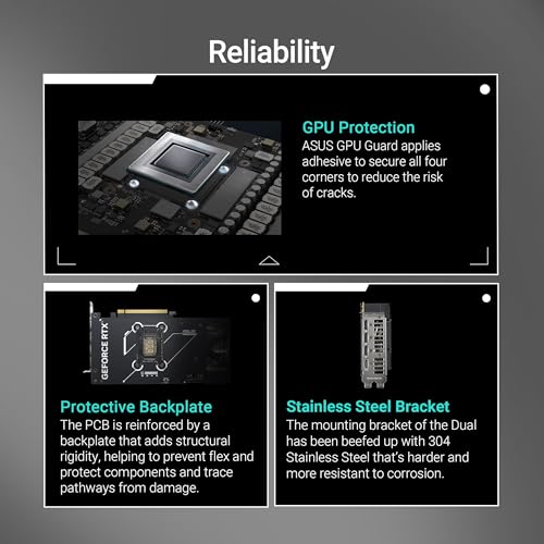 ASUS Dual GeForce RTX 5070 12GB GDDR7 OC Edition Gaming Graphics Card  NVIDIA Blackwell Architecture and DLSS 4  2 5 Slot Design  SSF  PCIe 5 0  3X DisplayPort 2 1b  1x HDMI 2 1b  PRIME RTX5070 O12G 