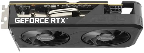 ASUS Dual GeForce RTX™ 5050 8GB GDDR6 OC Edition (PCIe 5.0, 8GB GDDR6, DLSS 4, HDMI 2.1b, DisplayPort 2.1b, 2 ranuras, diseño de ventilador de tecnología axial, tecnología 0dB, BIOS dual y más)
