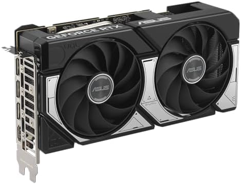 ASUS Dual GeForce RTX™ 5060 Ti 8GB GDDR7 OC Edition (PCIe 5.0, 8GB GDDR7, DLSS 4, HDMI 2.1b, DisplayPort 2.1b, diseño de 2.5 ranuras, diseño de ventilador de tecnología axial, tecnología 0dB y más)