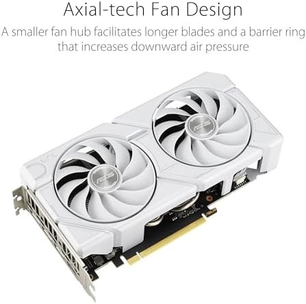 ASUS Dual GeForce RTX  5060 8GB GDDR7 OC Edition  PCIe 5 0  8GB GDDR7  DLSS 4  HDMI 2 1b  DisplayPort 2 1b  2 5 Slot Design  Axial tech Fan Design  0dB Technology  and More 