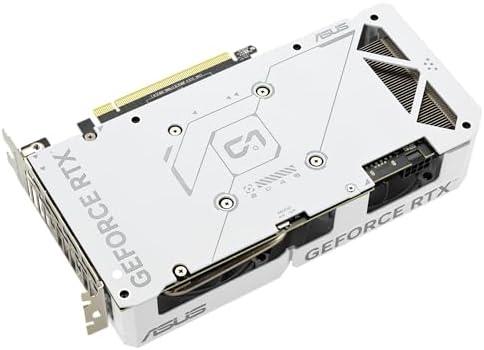 ASUS Dual GeForce RTX  4060 EVO White OC Edition 8GB GDDR6  PCIe 4 0  8GB GDDR6  DLSS 3  HDMI 2 1a  DisplayPort 1 4a  Axial tech Fan Design  0dB Technology  Dual BIOS  Auto Extreme Tech
