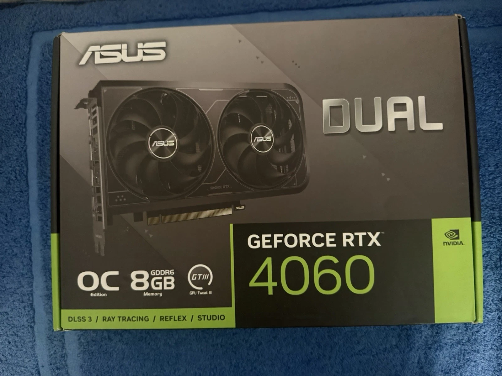 ASUS Dual GeForce RTX 4060 OC 8GB GDDR6 Ray Tracing DLSS 3 Graphics Card