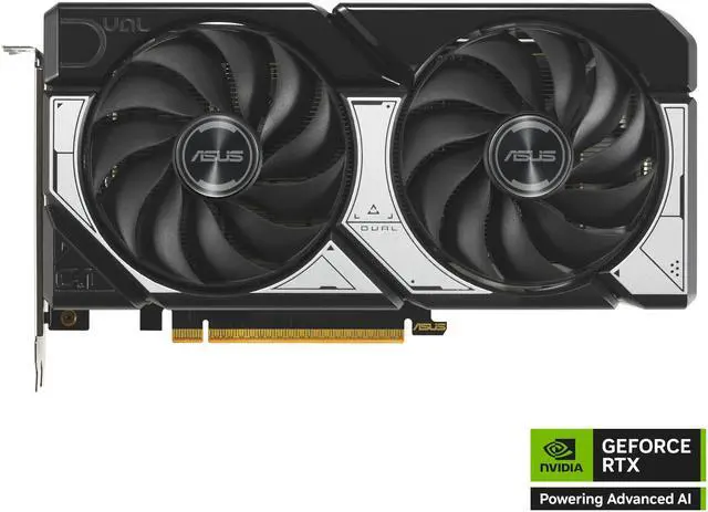 ASUS Dual GeForce RTX 5060 8GB GDDR7 PCI Express 5 0 x8 ATX Graphics Card DUAL RTX5060 O8G
