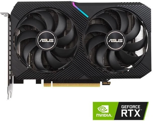 ASUS Dual GeForce RTX 3050 8GB OC Graphics Card  DUAL RTX3050 O8G 