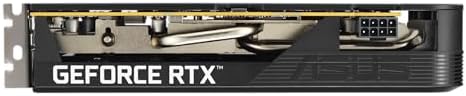 ASUS Dual NVIDIA GeForce RTX  5050 8GB GDDR6  PCIe 5 0  8GB GDDR6  DLSS 4  HDMI 2 1b  DisplayPort 2 1b  2 Slot  Axial tech Fan Design  0dB Technology  Dual BIOS   3 Year Warranty