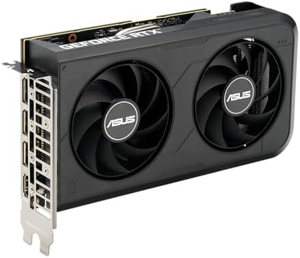 ASUS Dual NVIDIA GeForce RTX  5050 8GB GDDR6  PCIe 5 0  8GB GDDR6  DLSS 4  HDMI 2 1b  DisplayPort 2 1b  2 Slot  Axial tech Fan Design  0dB Technology  Dual BIOS   3 Year Warranty