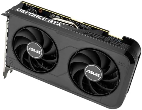 ASUS Dual NVIDIA GeForce RTX  5050 8GB GDDR6  PCIe 5 0  8GB GDDR6  DLSS 4  HDMI 2 1b  DisplayPort 2 1b  2 Slot  Axial tech Fan Design  0dB Technology  Dual BIOS   3 Year Warranty