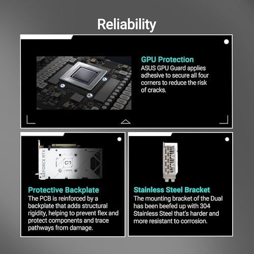 ASUS Dual NVIDIA GeForce RTX  5060 Ti 16GB GDDR7 White OC Edition  PCIe 5 0  16GB GDDR7  DLSS 4  HDMI 2 1b  DisplayPort 2 1b  2 5 Slot Design  Axial tech Fan Design  0dB Technology   3 Year Warranty