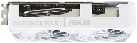 ASUS Dual NVIDIA GeForce RTX  5060 Ti 16GB GDDR7 White OC Edition  PCIe 5 0  16GB GDDR7  DLSS 4  HDMI 2 1b  DisplayPort 2 1b  2 5 Slot Design  Axial tech Fan Design  0dB Technology   3 Year Warranty