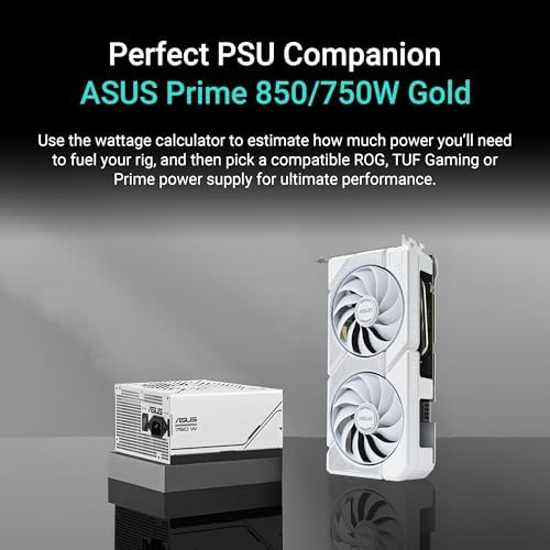 ASUS Dual NVIDIA GeForce RTX  5060 Ti 16GB GDDR7 White OC Edition  PCIe 5 0  16GB GDDR7  DLSS 4  HDMI 2 1b  DisplayPort 2 1b  2 5 Slot Design  Axial tech Fan Design  0dB Technology   3 Year Warranty