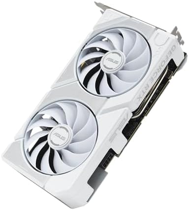 ASUS Dual NVIDIA GeForce RTX  5060 Ti 16GB GDDR7 White OC Edition  PCIe 5 0  16GB GDDR7  DLSS 4  HDMI 2 1b  DisplayPort 2 1b  2 5 Slot Design  Axial tech Fan Design  0dB Technology   3 Year Warranty