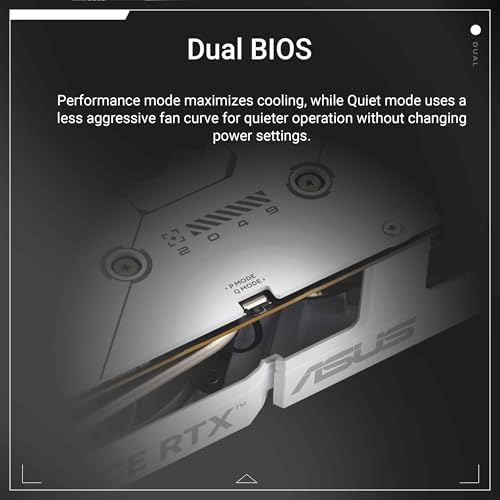 ASUS Dual NVIDIA GeForce RTX  5060 8GB GDDR7 White OC Edition Graphics Card  Desktop  PCIe 5 0  DLSS 4  HDMI 2 1b  DisplayPort 2 1b  2 5 Slot  Axial tech Fan  Dual BIOS   3 Year Warranty