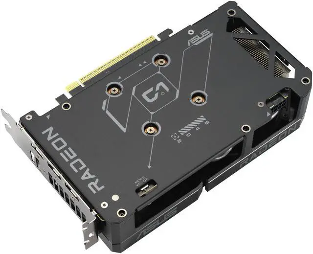 ASUS Dual Radeon RX 9060 XT 16GB GDDR6 PCI Express 5 0 x16 ATX Graphics Card DUAL RX9060XT 16G