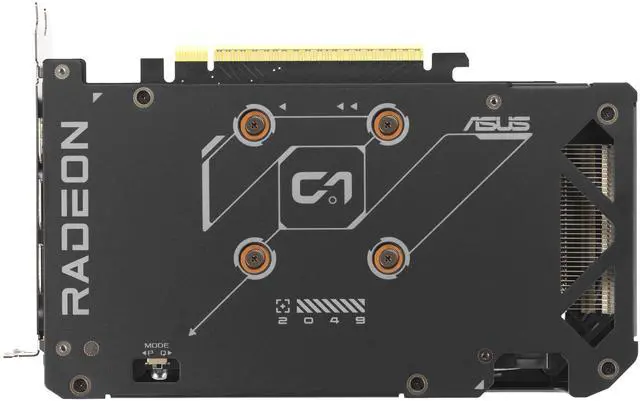 ASUS Dual Radeon RX 9060 XT 16GB GDDR6 PCI Express 5 0 x16 ATX Graphics Card DUAL RX9060XT 16G