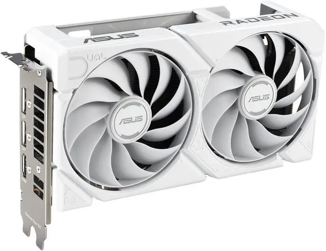 Tarjeta gráfica ASUS Dual Radeon RX 9060 XT 16 GB GDDR6 PCI Express 5.0 x16 ATX DUAL-RX9060XT-16G-WHITE