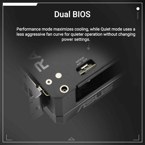 ASUS Dual Radeon RX 9060 XT 16GB GDDR6 Graphics Card  AMD  for Desktop  PCIe 5 0  HDMI 2 1b  DisplayPort 2 1a  2 5 Slot  Axial tech Fan  0dB Technology  and More 