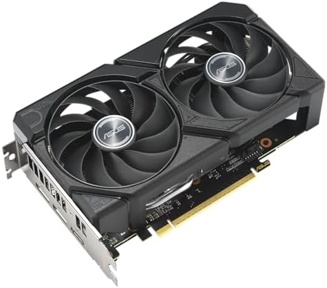 ASUS Dual Radeon RX 9060 XT 16GB GDDR6 Graphics Card  AMD  for Desktop  PCIe 5 0  HDMI 2 1b  DisplayPort 2 1a  2 5 Slot  Axial tech Fan  0dB Technology  and More 