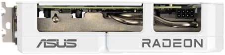 ASUS Dual Radeon RX 9060 XT 16GB GDDR6 White Edition Graphics Card  AMD   PCIe 5 0  HDMI 2 1b  DisplayPort 2 1a  2 5 Slot  Axial tech Fan  0dB Technology  and More 