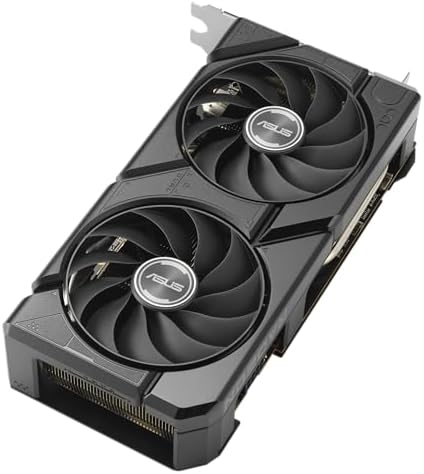 ASUS Dual Radeon  RX 9060 XT 16GB GDDR6 Graphics Card  PCIe 5 0  HDMI 2 1b  DisplayPort 2 1a  2 5 Slot Design  Axial tech Fan Design  0dB Technology  and More 