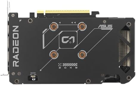 ASUS Dual Radeon  RX 9060 XT 16GB GDDR6 Graphics Card  PCIe 5 0  HDMI 2 1b  DisplayPort 2 1a  2 5 Slot Design  Axial tech Fan Design  0dB Technology  and More