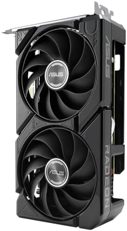 ASUS Dual Radeon  RX 9060 XT 16GB GDDR6 Graphics Card  PCIe 5 0  HDMI 2 1b  DisplayPort 2 1a  2 5 Slot Design  Axial tech Fan Design  0dB Technology  and More