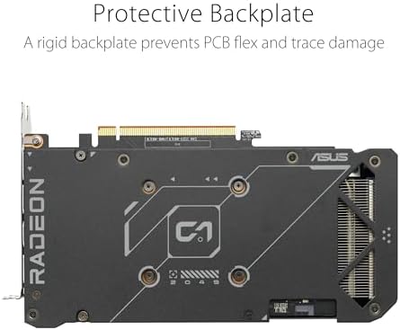 ASUS Dual Radeon  RX 9060 XT 16GB GDDR6 Graphics Card  PCIe 5 0  HDMI 2 1b  DisplayPort 2 1a  2 5 Slot Design  Axial tech Fan Design  0dB Technology  and More