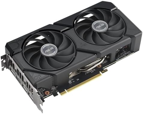 ASUS Dual Radeon  RX 9060 XT 16GB GDDR6 Graphics Card  PCIe 5 0  HDMI 2 1b  DisplayPort 2 1a  2 5 Slot Design  Axial tech Fan Design  0dB Technology  and More