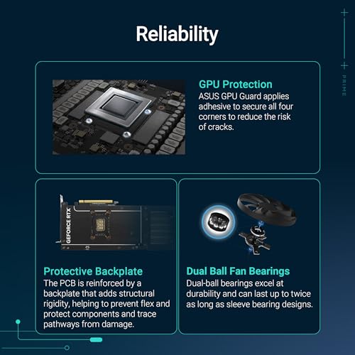 ASUS NVIDIA GeForce RTX 5080 Graphic Card   16 GB GDDR7 7680 x 4320 2 62 GHz Boost Clock   256 bit Bus Width   PCI Express 5 0   DisplayPort   3 x DisplayPort   HDMI