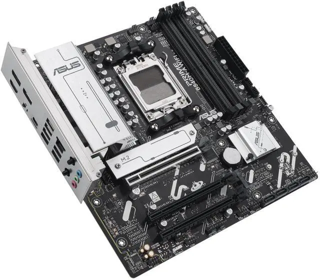 ASUS PRIME B840M A WIFI CSM AMD AM5 B840 mATX motherboard  Advanced AI Ready  DDR5  PCIe 4 0 Ready  three M 2 slots  Wi Fi 6E  2 5Gb LAN  DisplayPort  HDMI  USB 5Gbps Type C  BIOS FlashBack  Aura