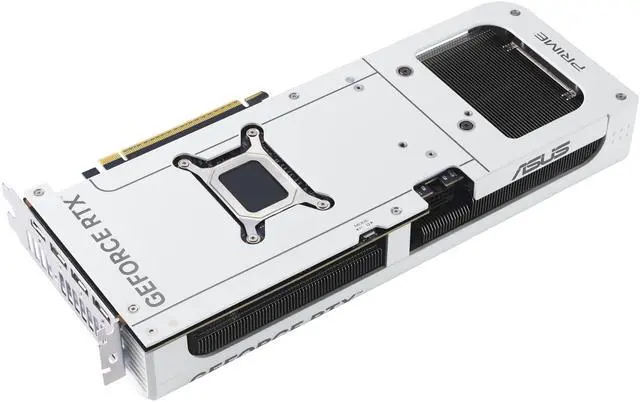ASUS PRIME GeForce RTX 5070 12GB GDDR7 PCI Express 5 0 x16 ATX Graphics Card DLSS 4 0 PRIME RTX5070 O12G WHITE