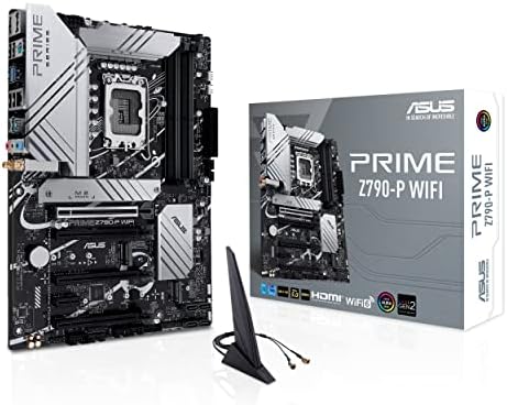 ASUS PRIME Z890 P WIFI Z890 LGA 1851 ATX motherboard  Intel  Core  Ultra Series 2 Ready  Advanced AI PC ready  14 1 1 2 power stage  DDR5  PCIe  5 0  Thunderbolt  4 USB Type C   4x M 2  Wi Fi 7  2 5Gb