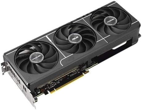 ASUS Prime AMD Radeon RX 9060 XT 16GB GDDR6 OC Edition Graphics Card   PCIe 5 0  HDMI/DP 2 1  2 5 Slot Design  axial tech Fans  Dual Ball Fan Bearings  Dual BIOS  GPU Guard   3 Year Warranty