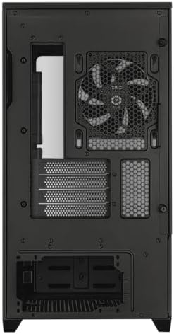 ASUS Prime AP202 ARGB Black mATX pc case with Fully Tempered Curved Glass  Supports Graphics Cards up to 420mm Long  360mm Long radiators  Easy Detach Rail  Patented Slot Vent  3 Built in ARGB Fans