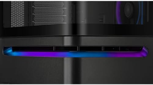 ASUS Prime AP202 ARGB Black mATX pc case with Fully Tempered Curved Glass  Supports Graphics Cards up to 420mm Long  360mm Long radiators  Easy Detach Rail  Patented Slot Vent  3 Built in ARGB Fans