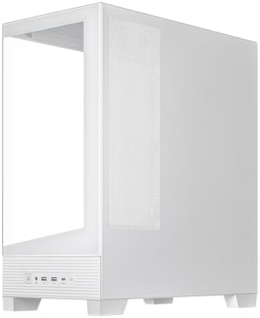 ASUS Prime AP202 ARGB Black mATX pc case with Fully Tempered Curved Glass  Supports Graphics Cards up to 420mm Long  360mm Long radiators  Easy Detach Rail  Patented Slot Vent  3 Built in ARGB Fans