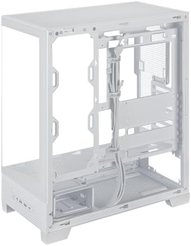 ASUS Prime AP202 ARGB Black mATX pc case with Fully Tempered Curved Glass  Supports Graphics Cards up to 420mm Long  360mm Long radiators  Easy Detach Rail  Patented Slot Vent  3 Built in ARGB Fans