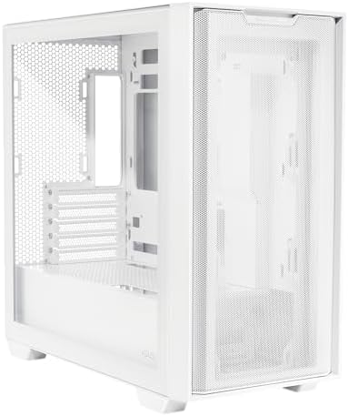 ASUS Prime AP202 ARGB Black mATX pc case with Fully Tempered Curved Glass  Supports Graphics Cards up to 420mm Long  360mm Long radiators  Easy Detach Rail  Patented Slot Vent  3 Built in ARGB Fans