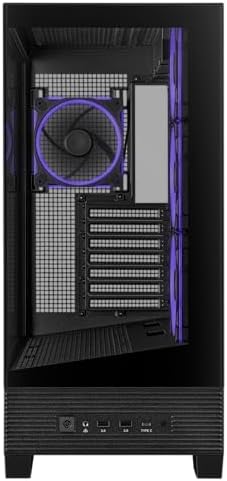 ASUS Prime AP202 ARGB Black mATX pc case with Fully Tempered Curved Glass  Supports Graphics Cards up to 420mm Long  360mm Long radiators  Easy Detach Rail  Patented Slot Vent  3 Built in ARGB Fans