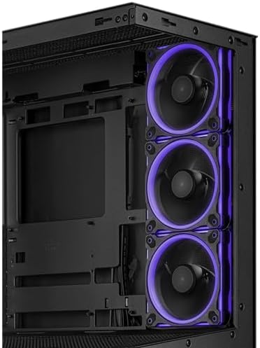 ASUS Prime AP202 ARGB Black mATX pc case with Fully Tempered Curved Glass  Supports Graphics Cards up to 420mm Long  360mm Long radiators  Easy Detach Rail  Patented Slot Vent  3 Built in ARGB Fans