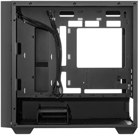 ASUS Prime AP202 ARGB Black mATX pc case with Fully Tempered Curved Glass  Supports Graphics Cards up to 420mm Long  360mm Long radiators  Easy Detach Rail  Patented Slot Vent  3 Built in ARGB Fans